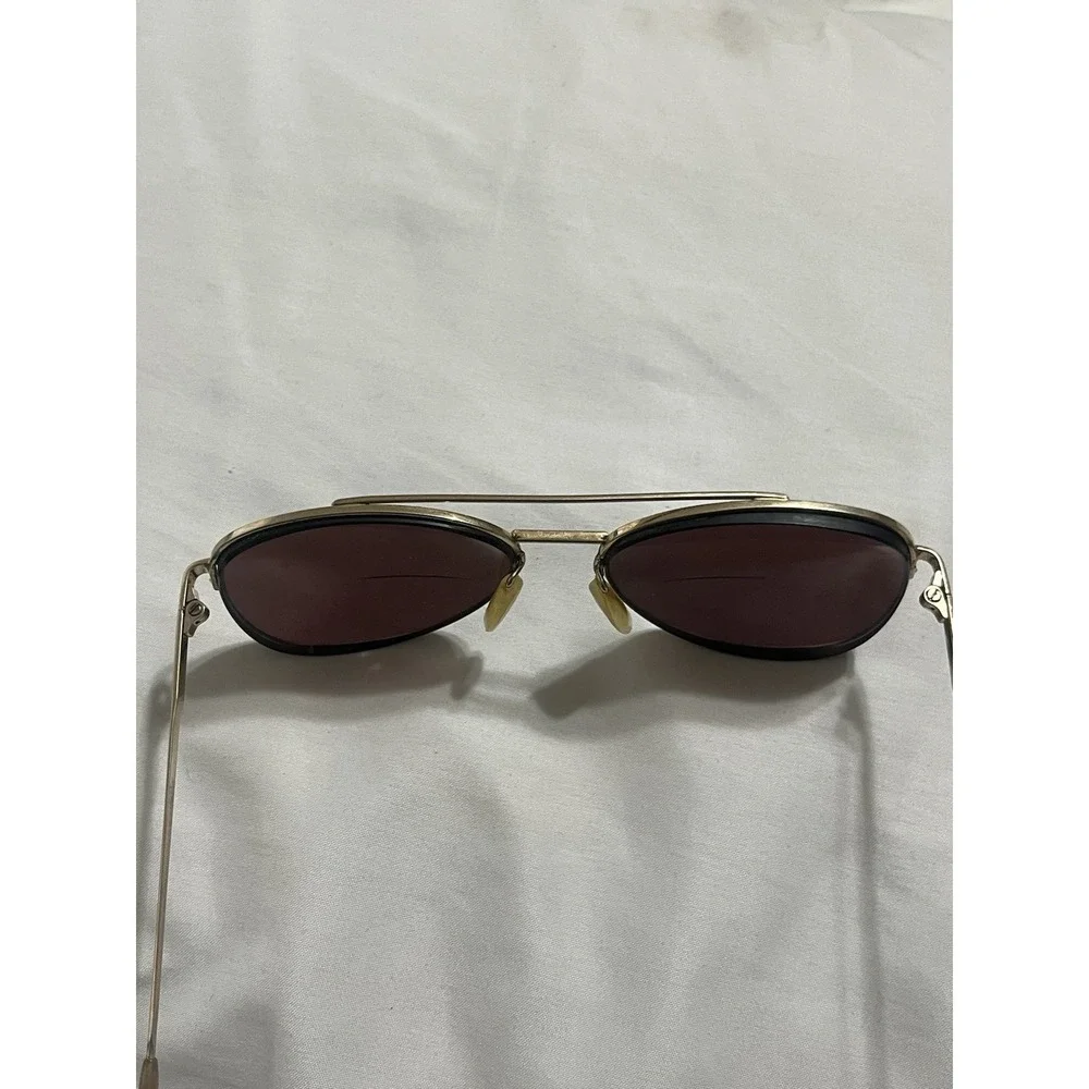 AUTHENTIC ZEISS WEST GERMANY 5860 GOLD EYEGLASSES FRAME 57-17-140
